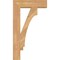 Ekena Millwork Imperial Block Smooth Bracket, Western Red Cedar, 3 1/2"W x 16"D x 28"H BKT04X16X28IMP05SWR - alternate 2